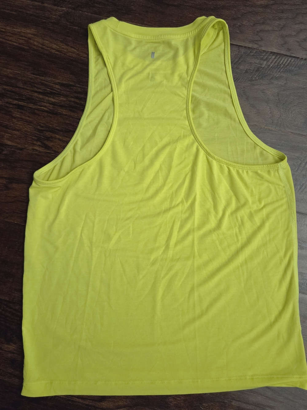 EUC NOBULL Women's Workout Tank Top Zest Neon Yellow Size Small - Picture 4 of 4